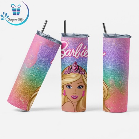 Mattel Barbie 20oz Skinny Tumblers