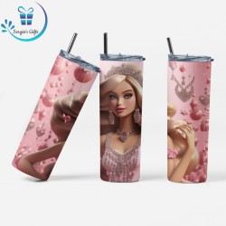 Barbie 20oz Skinny Tumblers