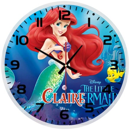 Disney Ariel Little Mermaid Wall Clock