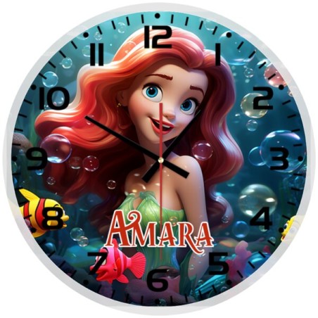 Disney Ariel Little Mermaid Wall Clock