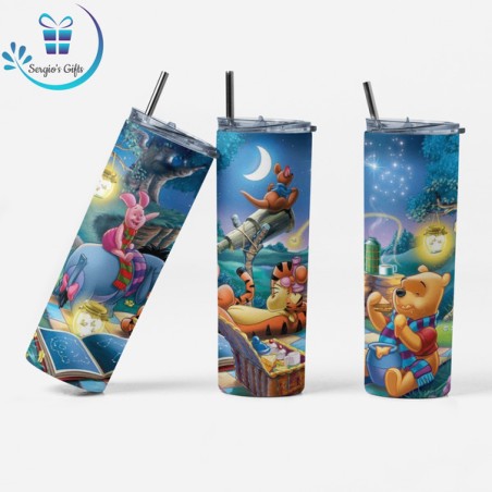 Winnie the Pooh 20oz Skinny Tumblers