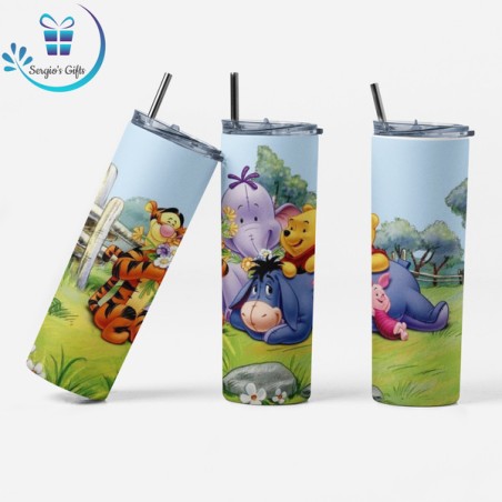 Winnie the Pooh 20oz Skinny Tumblers