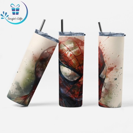 Spider Man 20oz Skinny Tumbler