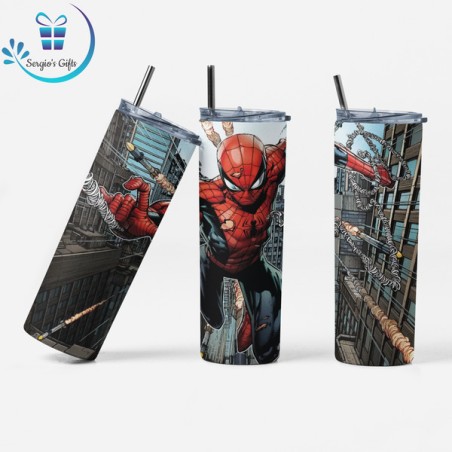 Spider Man 20oz Skinny Tumbler