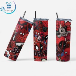 Spider Man 20oz Skinny Tumbler