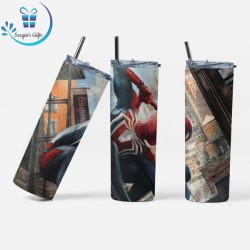 Spider Man 20oz Skinny Tumbler