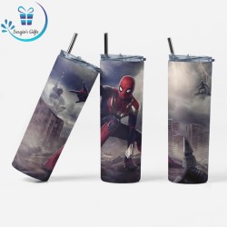 Spider Man 20oz Skinny Tumbler