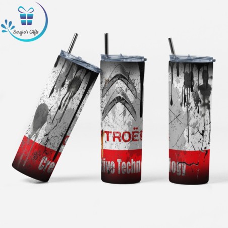 Citroen Car Brand Skinny Tumbler