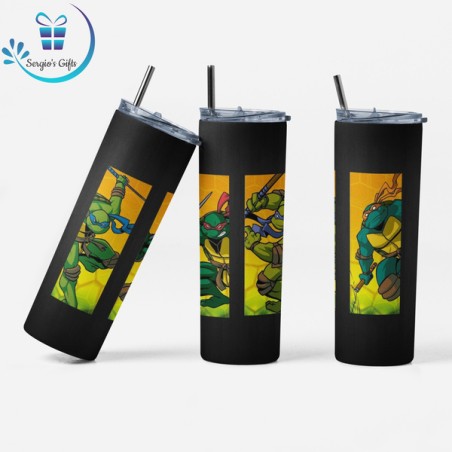 Ninja Turtles 20oz Skinny Tumblers