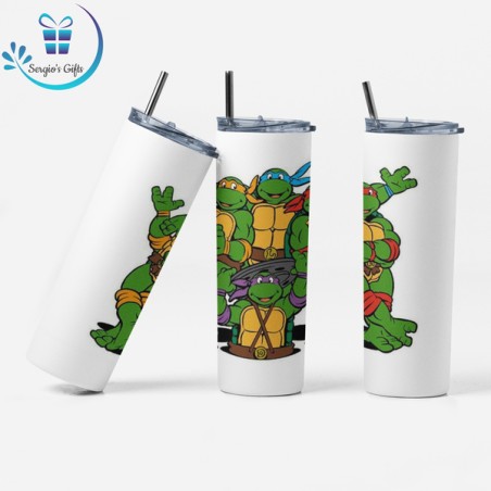 Ninja Turtles 20oz Skinny Tumblers