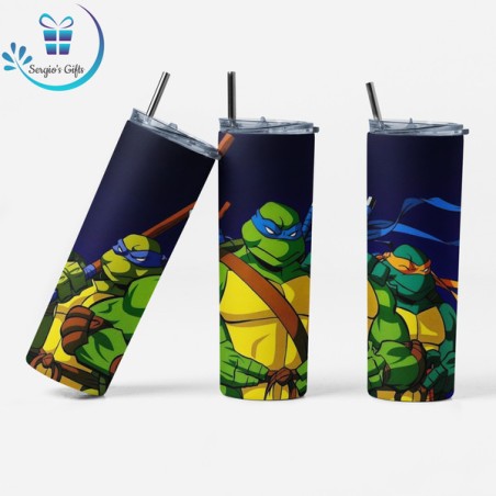 Ninja Turtles 20oz Skinny Tumblers