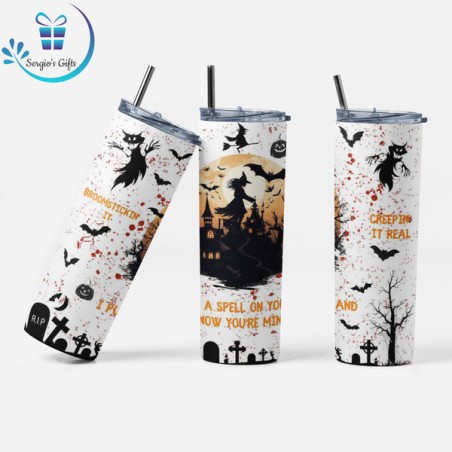 Halloween 20oz Skinny Tumblers