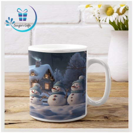 Christmas 3D Coffee Mugs