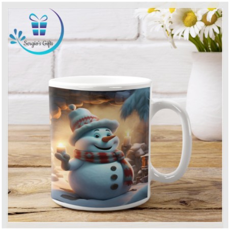 Christmas 3D Coffee Mugs