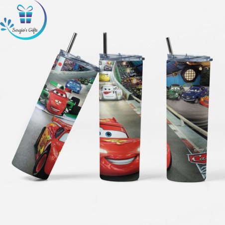 Disney Pixar Cars Skinny Tumblers