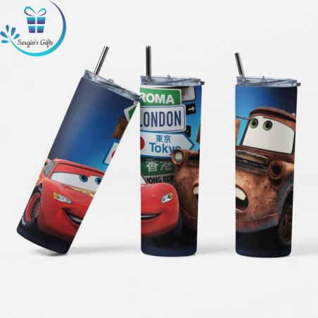 Disney Pixar Cars Skinny Tumblers