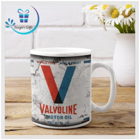 Valvoline Motor Oil Brand Coffee Mug
