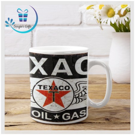 Texaco Motor Oil Brand Coffee Mug