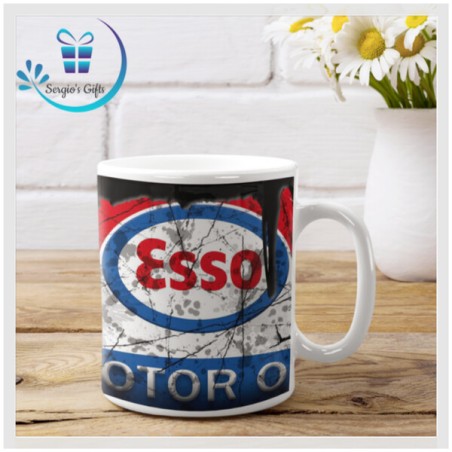 Esso Motor Oil Brand Coffee Mug