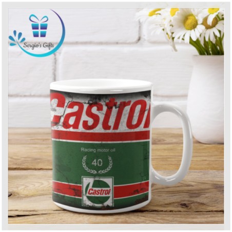 Castrol Motor Oil Brand Coffee Mug