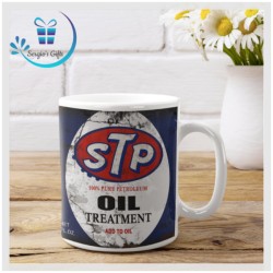 STP Motor Oil Brand Coffee Mug