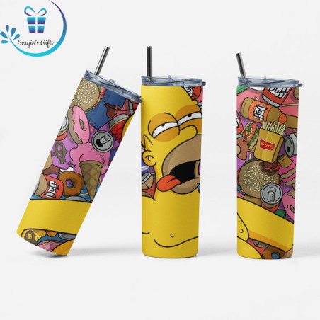 The Simpsons Family 20oz Skinny Tumblers