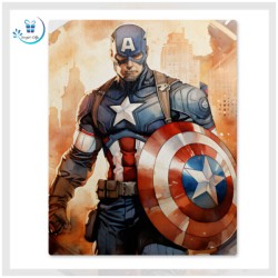 Captain America Photo Metal...
