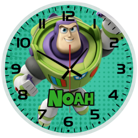 Disney Toy Story Glass Wall Clock