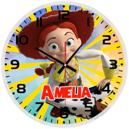 Disney Toy Story Glass Wall Clock