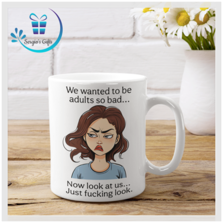 Funny Saying Coffee Mugs