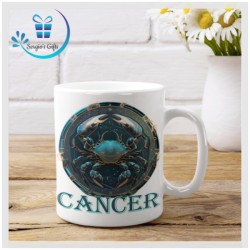 Cancer Zodiac Sign Coffee Mug