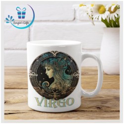 Virgo Zodiac Sign Coffee Mug
