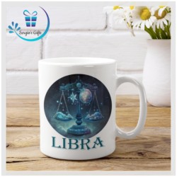 Libra Zodiac Sign Coffee Mug