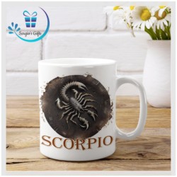 Scorpio Zodiac Sign Coffee Mug