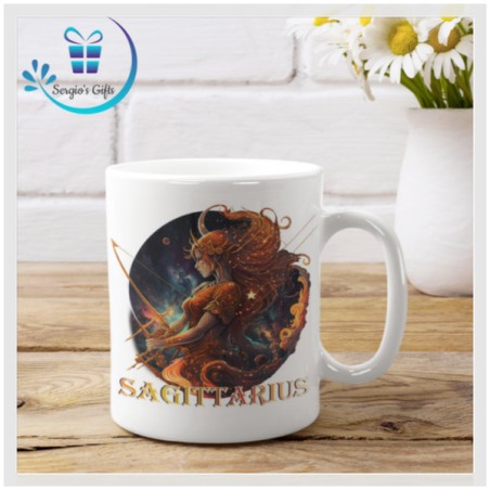 Sagittarius Zodiac Sign Coffee Mug