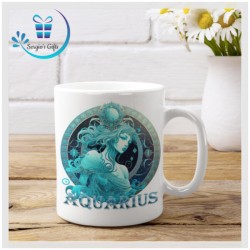 Aquarius Zodiac Sign Coffee...