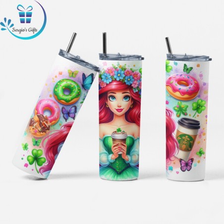 Little Mermaid Ariel Skinny Tumblers