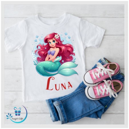Little Mermaid Princess Ariel T-shirt