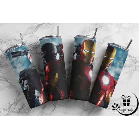 Marvel Iron Man 20oz Skinny Tumbler