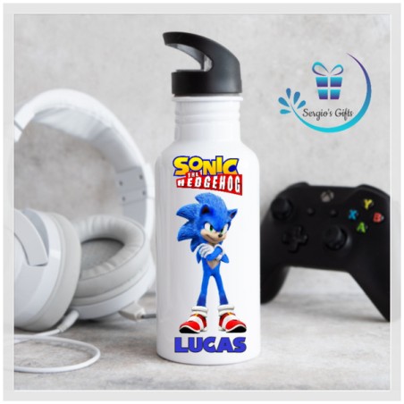 Sonic The Hedgehog Straw Bottle