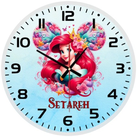 Disney Princess Ariel Wall Clock