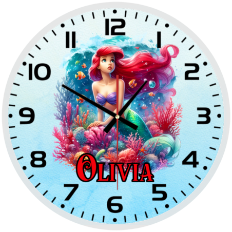 Disney Princess Ariel Wall Clock