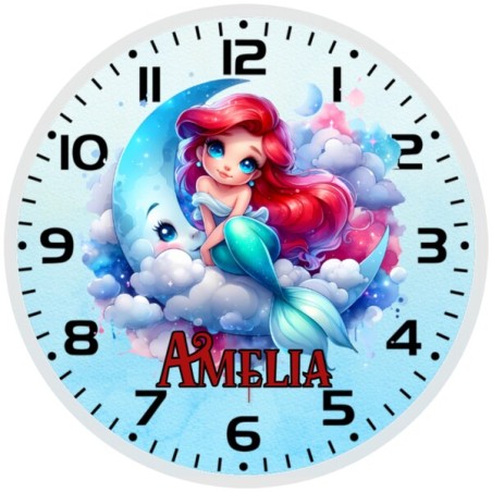 Disney Princess Ariel Wall Clock