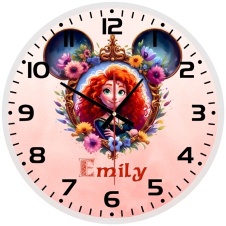 Disney Princess Merida Wall Clock