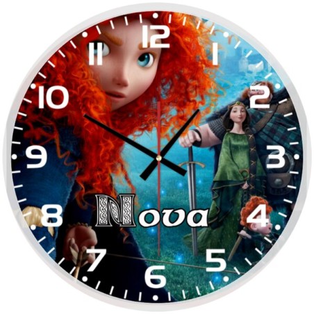 Disney Princess Merida Wall Clock