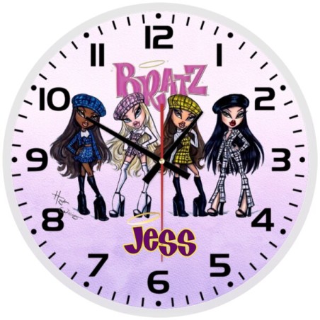 Bratz Ladies Wall Clock