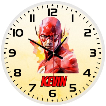 DC Flash Wall Clock