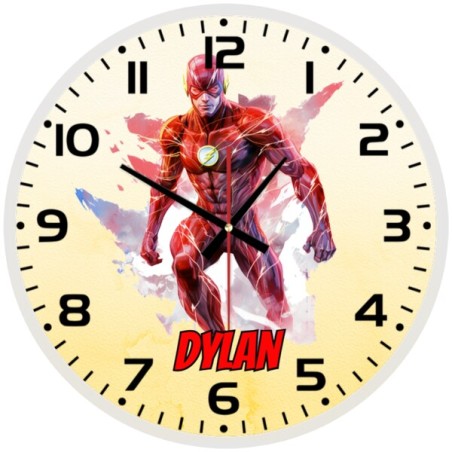 DC Flash Wall Clock