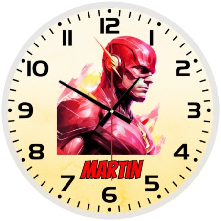 DC Flash Wall Clock