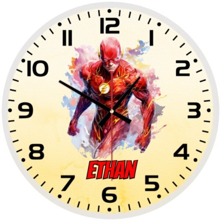 DC Flash Wall Clock